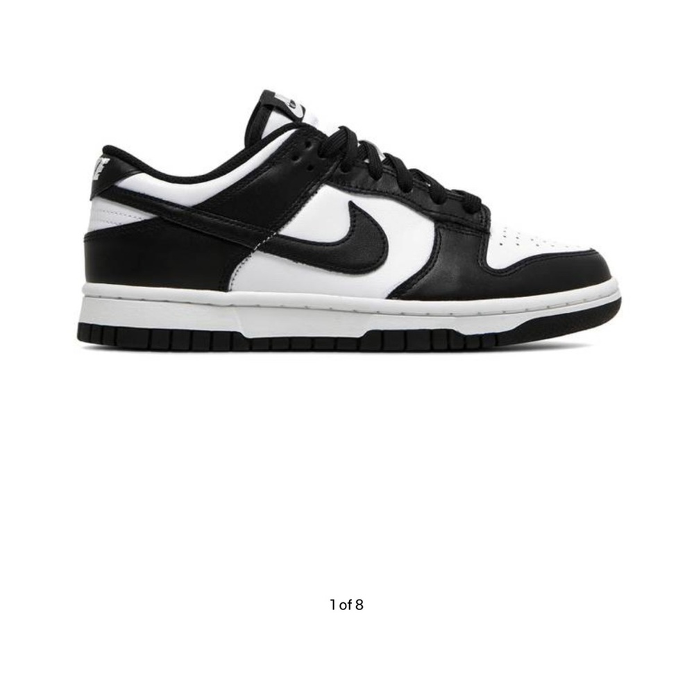 Women’s dunk low ‘black white’ PANDA dunks